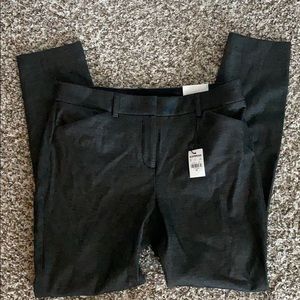 Express skinny mid rise work pants